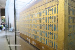 Sarc&oacute;fago oro Tutankamon  Museo de El Cairo fotos im&aacute;genes