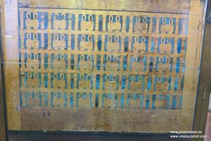 Sarc&oacute;fago de Tutankhamon  Museo de El Cairo fotos im&aacute;genes