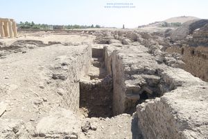 Entorno del Rameseum Egipto