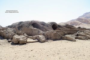 Almacenes en el Rameseum Egipto