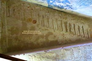 Jerogl&iacute;ficos  cripta del Valle de los Reyea