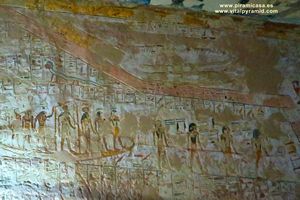Jerogl&iacute;ficos  cripta del Valle de los Reyea