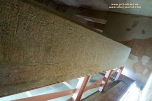 Jerogl&iacute;ficos  cripta del Valle de los Reyea